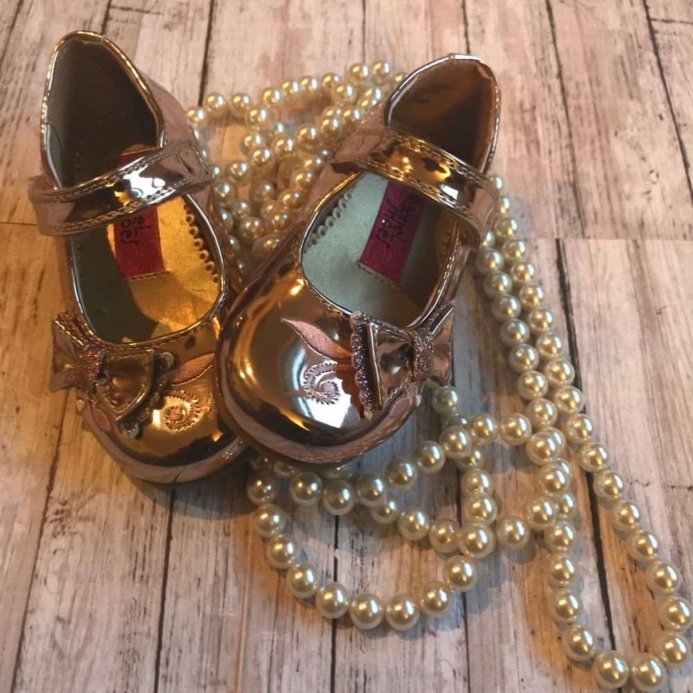 🛍 Rose Gold Farah Mary Janes New